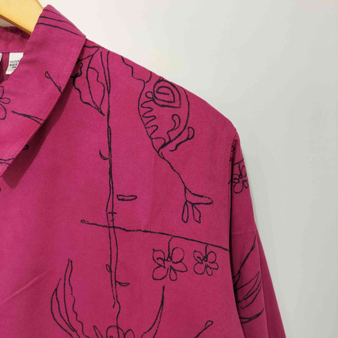 チコズデザイン CHICOS DESIGN L/S 総柄シャツ レディース JPN:2